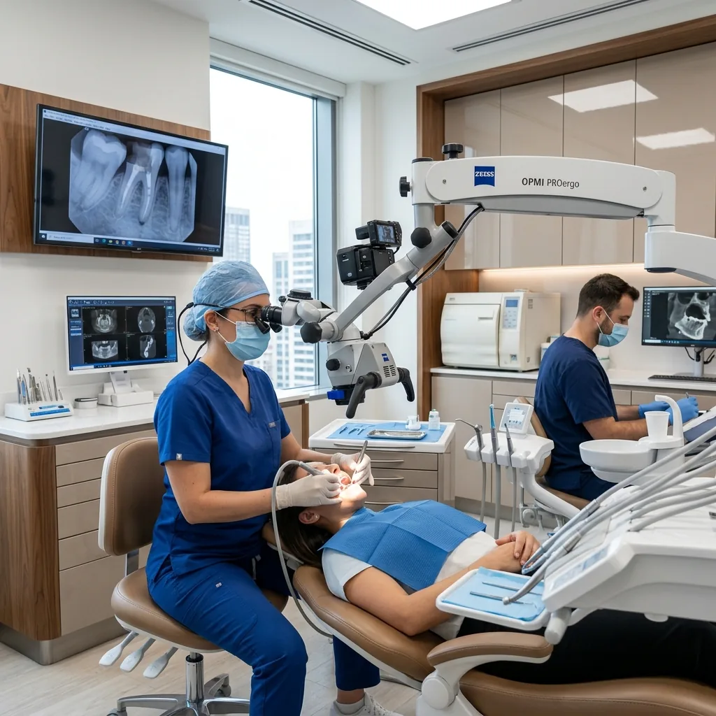 Endodonție (Microscop)